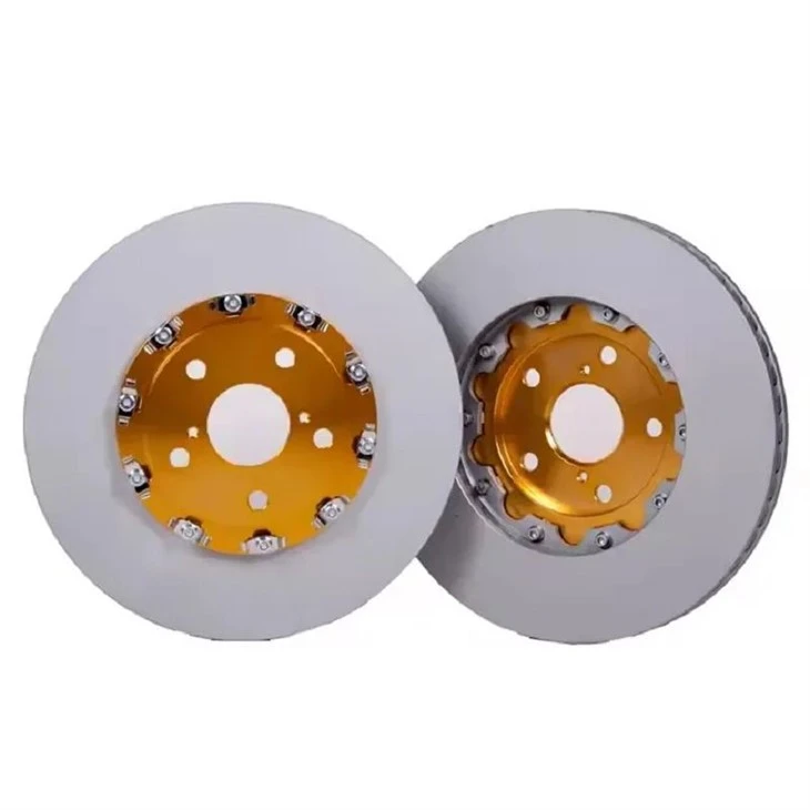 Front 2 Piece Brake Rotor For Audi R8 Spyder factory